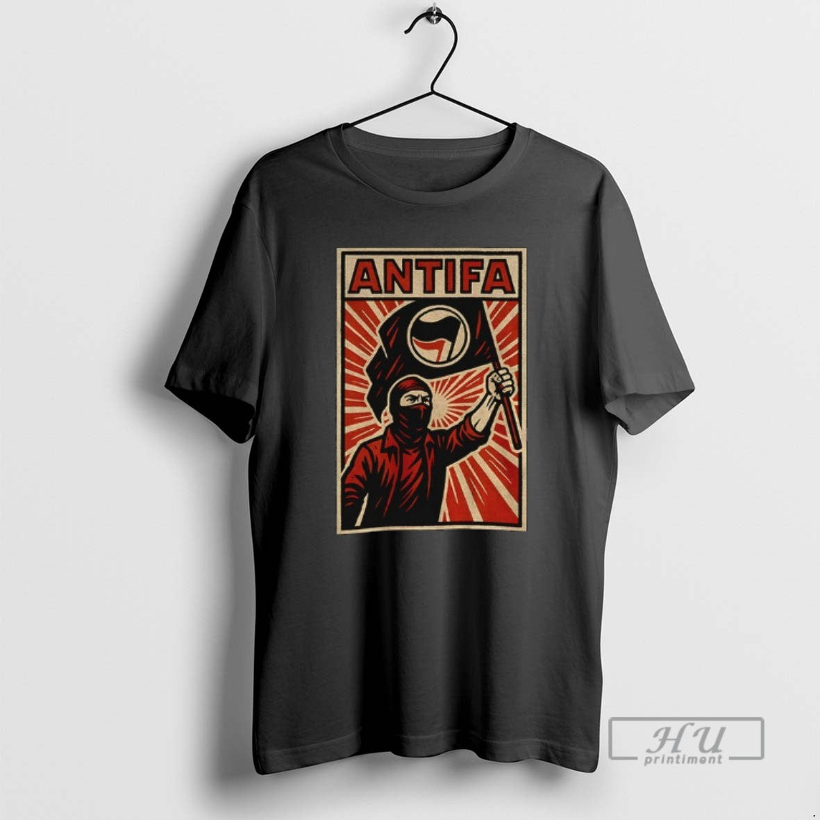 Officials Antifa Soviet Style Propaganda Anti Fascist Political T Shirt