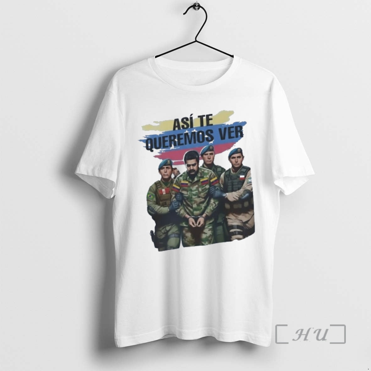 Officials Asi Te Queremos Ver Maduro Arrested Satire - clothing by TeeHivey.com