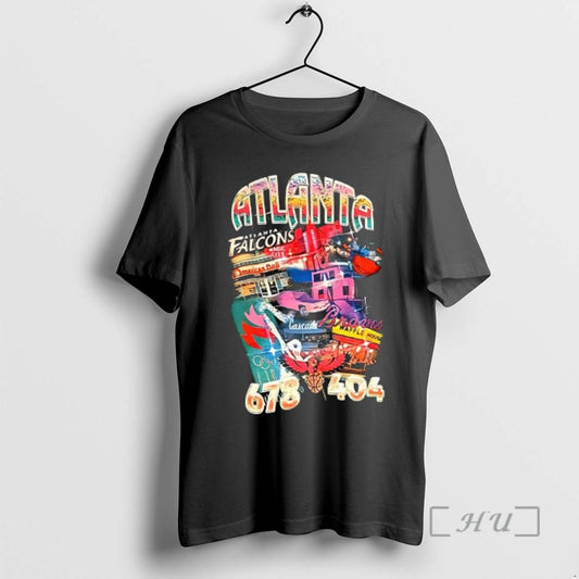 Officials Atlanta Falcons And Braves 678 404 - clothing by TeeHivey.com