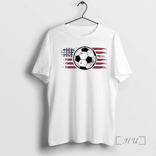 Officials Awesome American Patriotic Flag Soccer