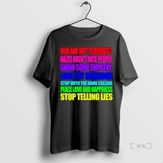 Officials Blm Are Not Terrorist Nazis Arent Nice People - clothing by TeeHivey.com