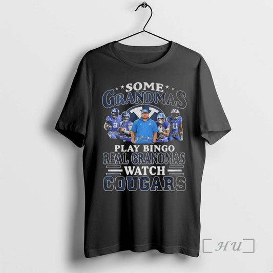 Officials Byu Cougars Some Grandmas Play Bingo Real Grandmas Watch Cougars Football Signatures Premium