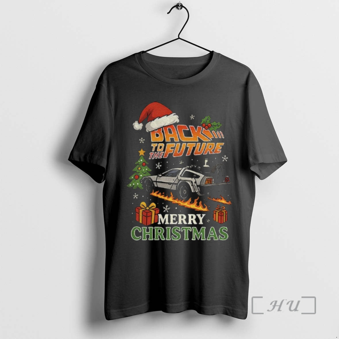 Officials Back To The Future Merry Christmas Santa Hat Merry Christmas Premium T Shirts Sweater - clothing by TeeHivey.com