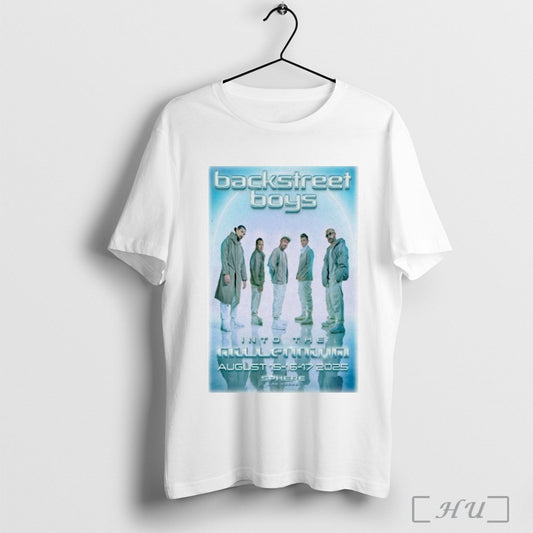 Officials Backstreet Boys Into The Millennium Tour 2025 Las Vegas T Shirt