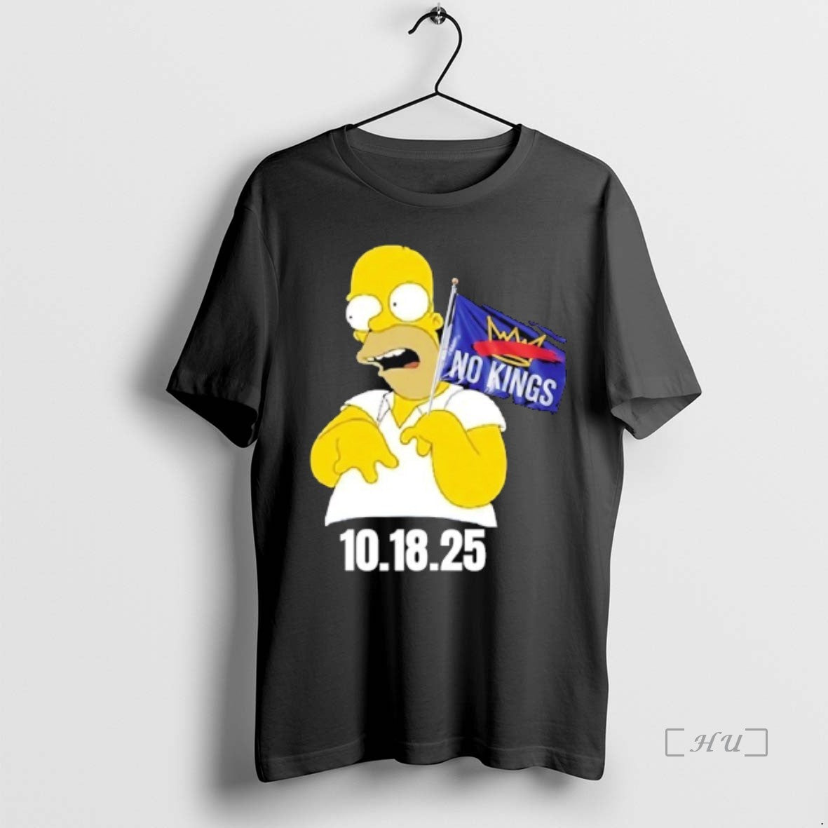 Officials Bart No Kings Flag 10 18 2025 Cartoon - clothing by TeeHivey.com