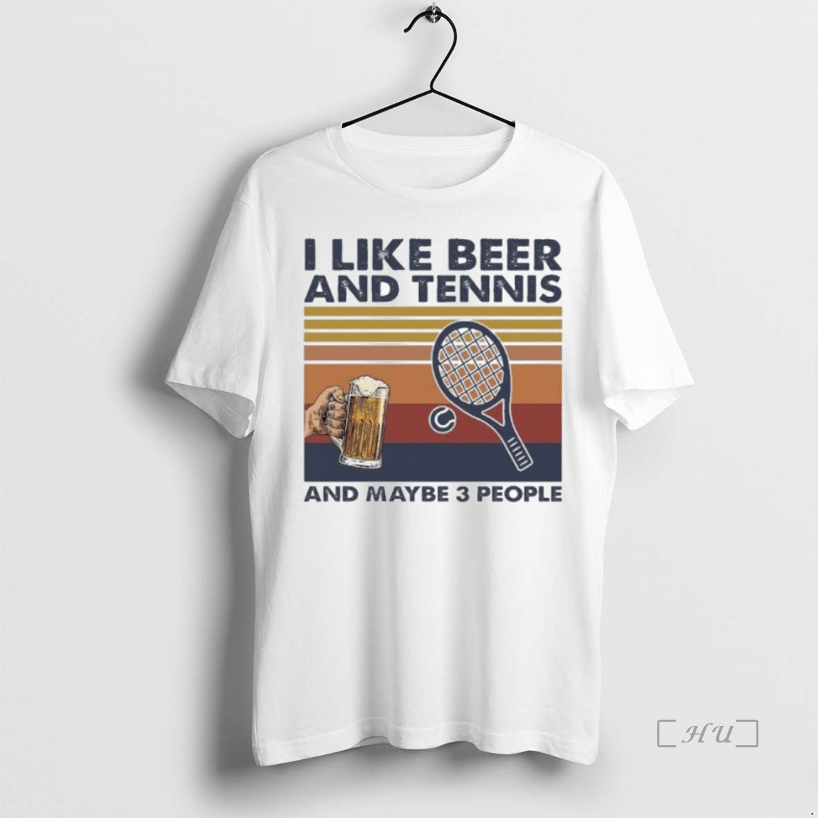 Officials Beer And Tennis I Like And Maybe 3 People - clothing by TeeHivey.com