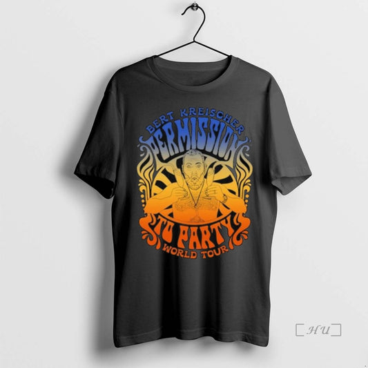 Officials Bert Kreischer Permission To Party Long Sleve - clothing by TeeHivey.com