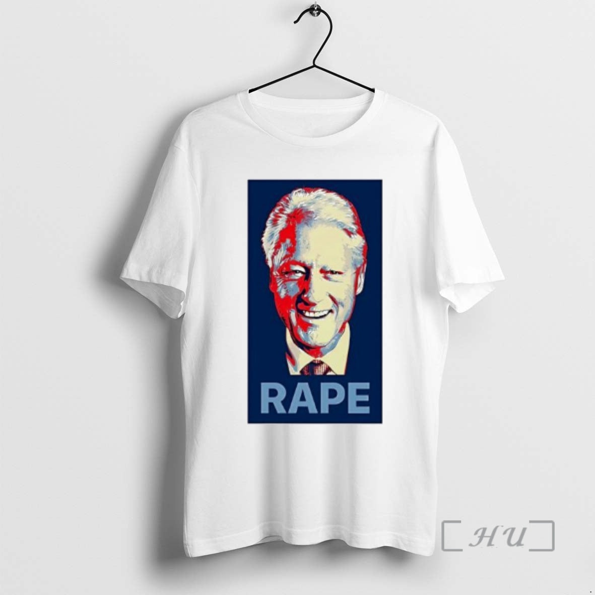 Officials Bill Clintons Rape In White House Graphic - clothing by TeeHivey.com
