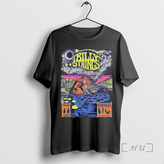 Officials Billy Strings Asheville North Carolina Night 2 At Arena On February 11 2026 Premium - clothing by TeeHivey.com