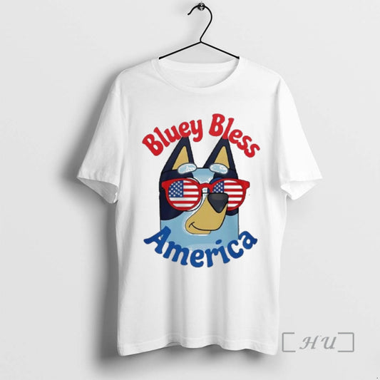 Officials Bluey Bless America Sunglasses