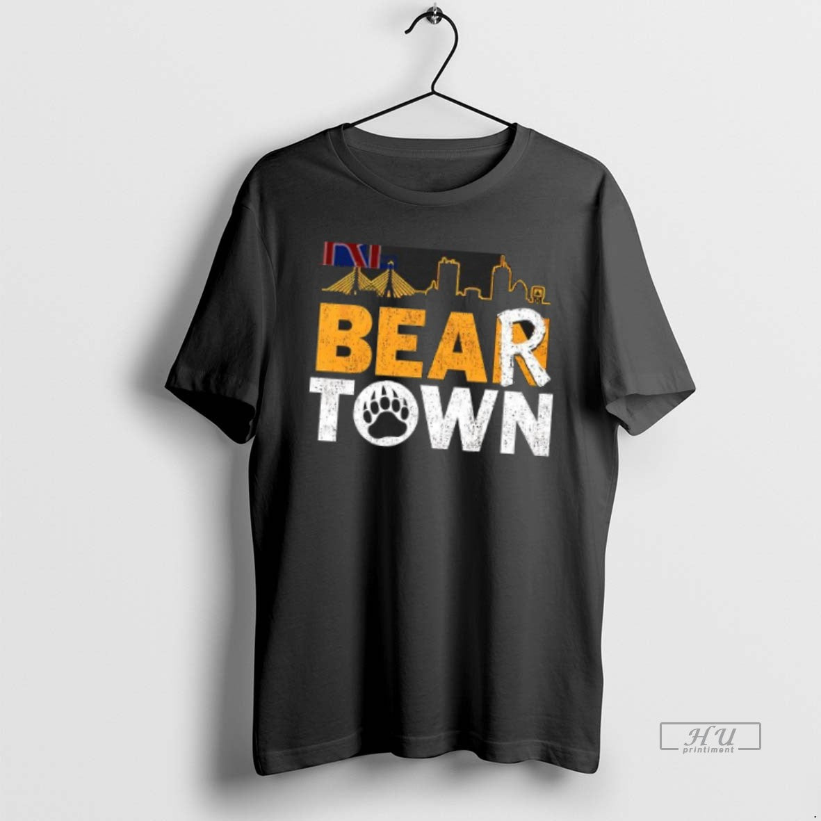 Officials Boston Hockey Bear Town - clothing by TeeHivey.com