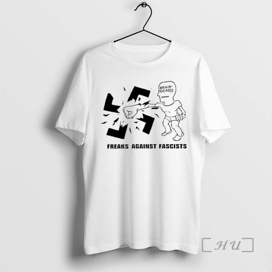 Officials Brain Dead Freaks Against Fascists - clothing by TeeHivey.com
