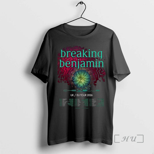 Officials Breaking Benjamin Uk Europe Tour 2026 - clothing by TeeHivey.com