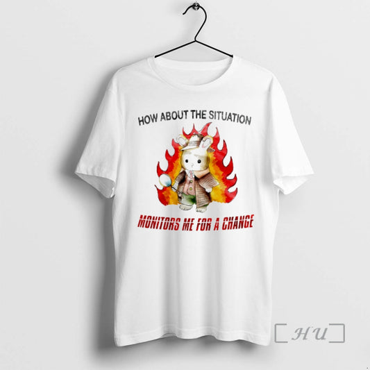 Officials Bunny How About The Situation Monitors Me For A Change Premium T Shirts Sweater