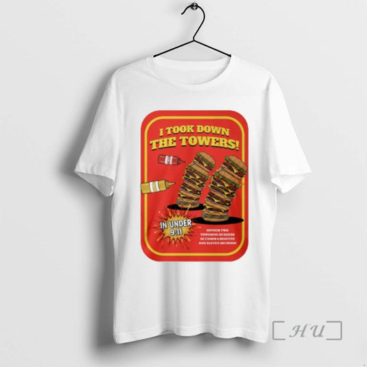 Officials Burger I Took Down The Towers - clothing by TeeHivey.com