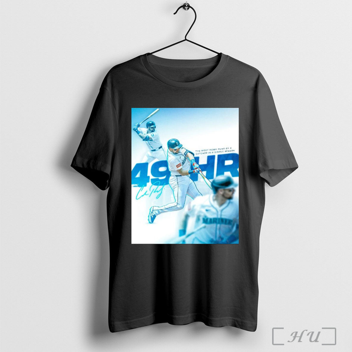 Officials Cal Raleigh Seattle Mariners 49hr The Most Home Runs By A Catcher In