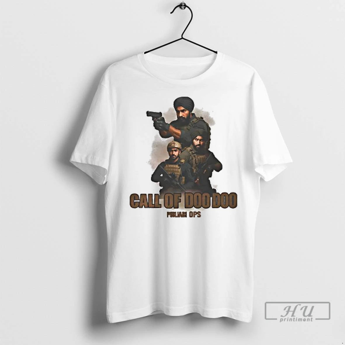 Officials Call Of Doo Doo Pun Jabi Ops Ladies T Shirt