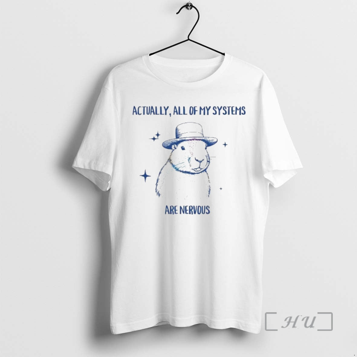 Officials Capybara Actually All Of My Systems Are Nervous - clothing by TeeHivey.com