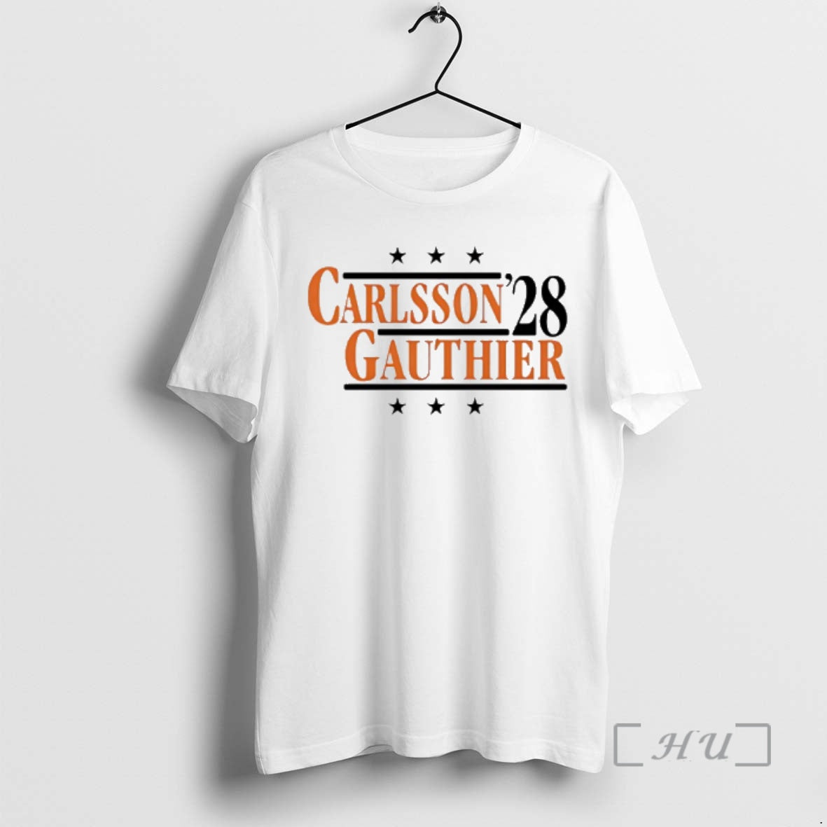 Officials Carlsson And Gauthier 28 Anaheim Hockey - clothing by TeeHivey.com