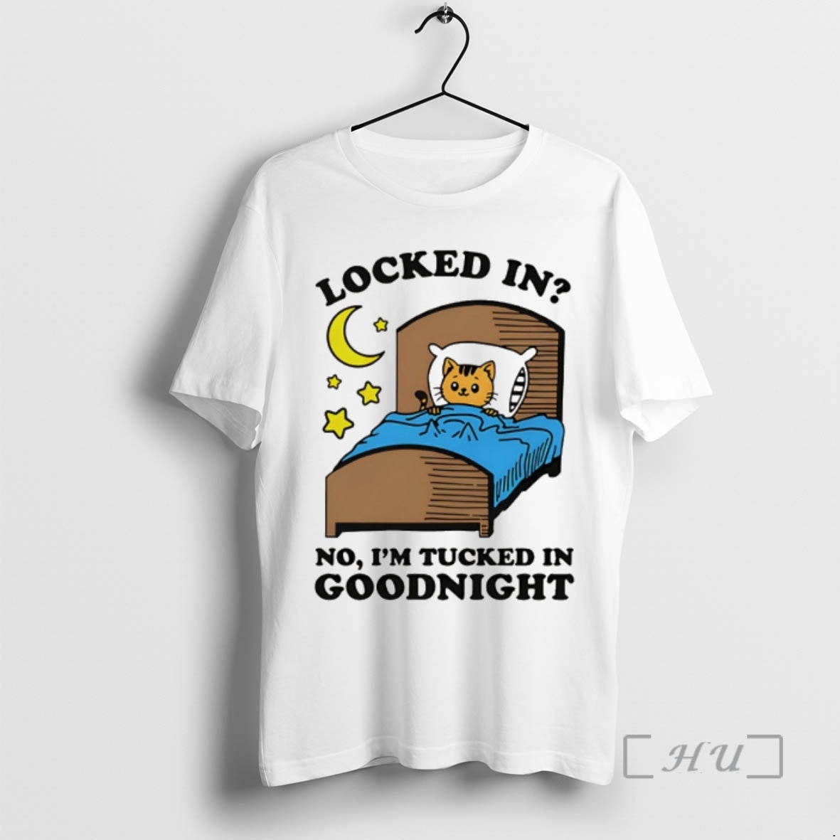 Officials Cat Locked In No Im Tucked In Goodnight