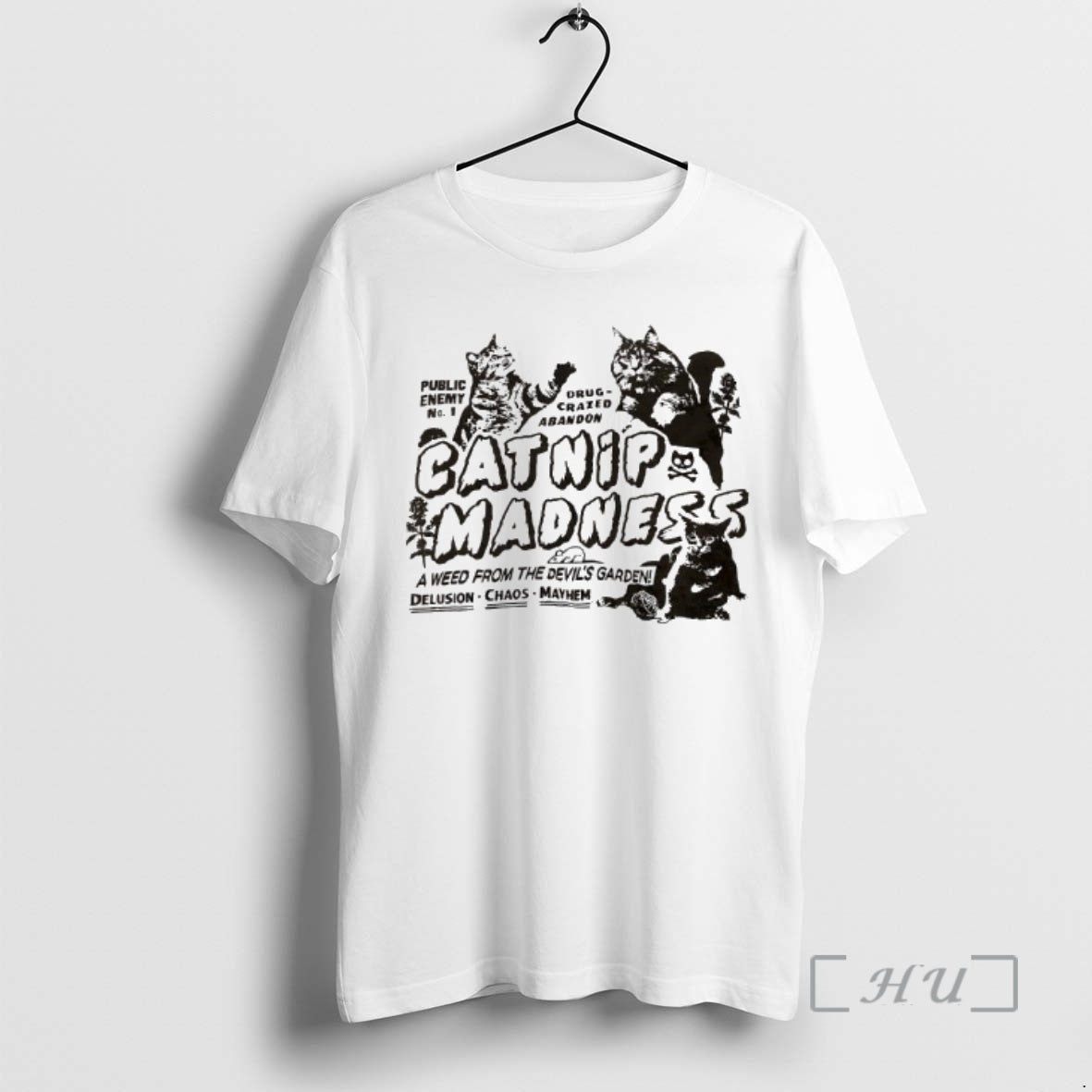 Officials Catnip Madness Public Enemy No 1 Drug Crazed Abandon - clothing by TeeHivey.com