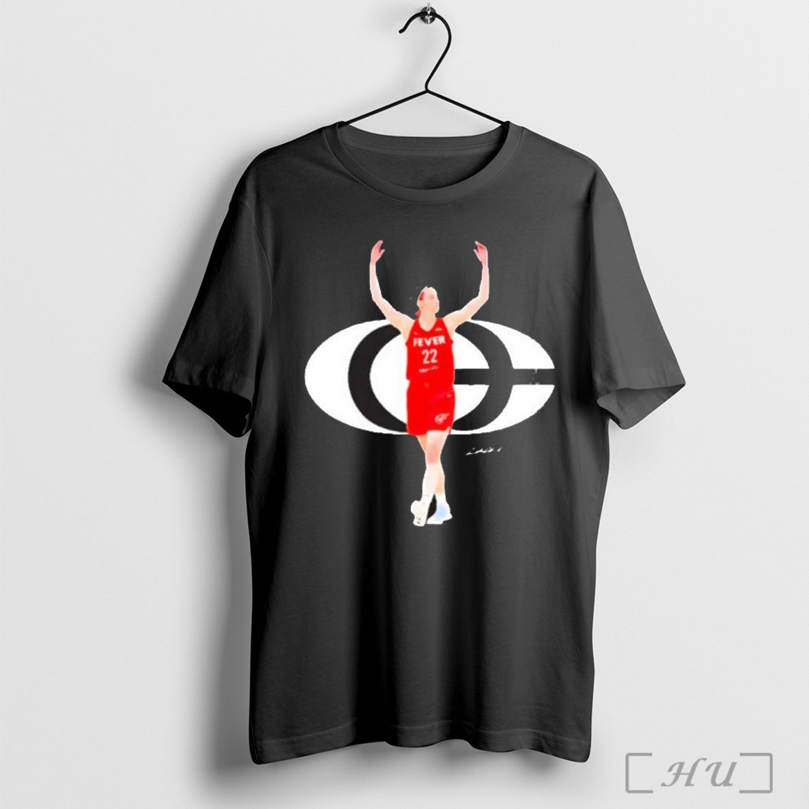 Officials Cc Logo Caitlin Clark 22 Signature T Shirt