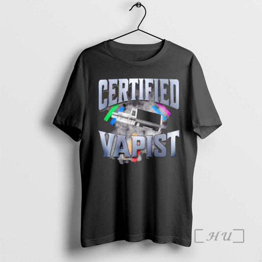 Officials Certified Vapist Graphic - clothing by TeeHivey.com