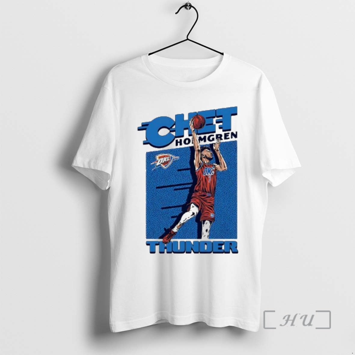 Officials Chet Holmgren Oklahoma City Thunder Number 7 Basketball Action