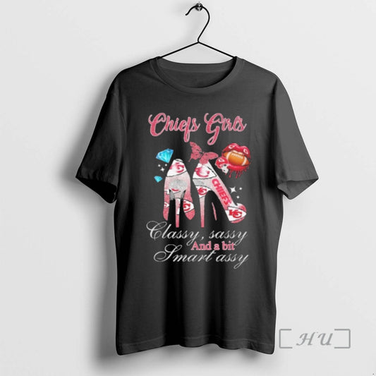 Officials Chiefs Girls High Heels Classy Sassy And A Bit Smart Assy Lip Premium - clothing by TeeHivey.com