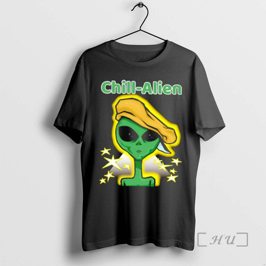 Officials Chill Alien Ufo Classic - clothing by TeeHivey.com