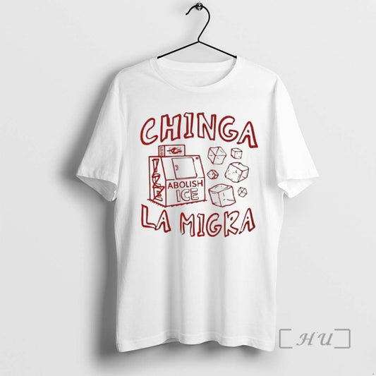 Officials Chinge Abolish Ice La Migra Graphic - clothing by TeeHivey.com