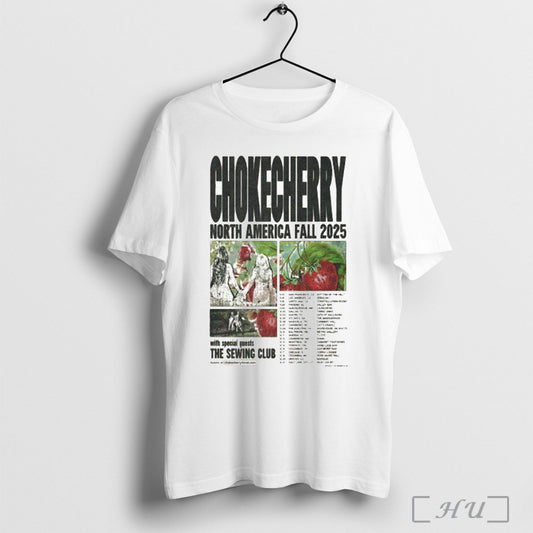 Officials Chokecherry The Sewing Club North America Fall 2025 Tour Dates T Shirt