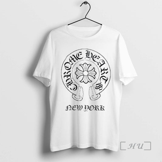 Officials Chrome Hearts Horseshoe New York - clothing by TeeHivey.com