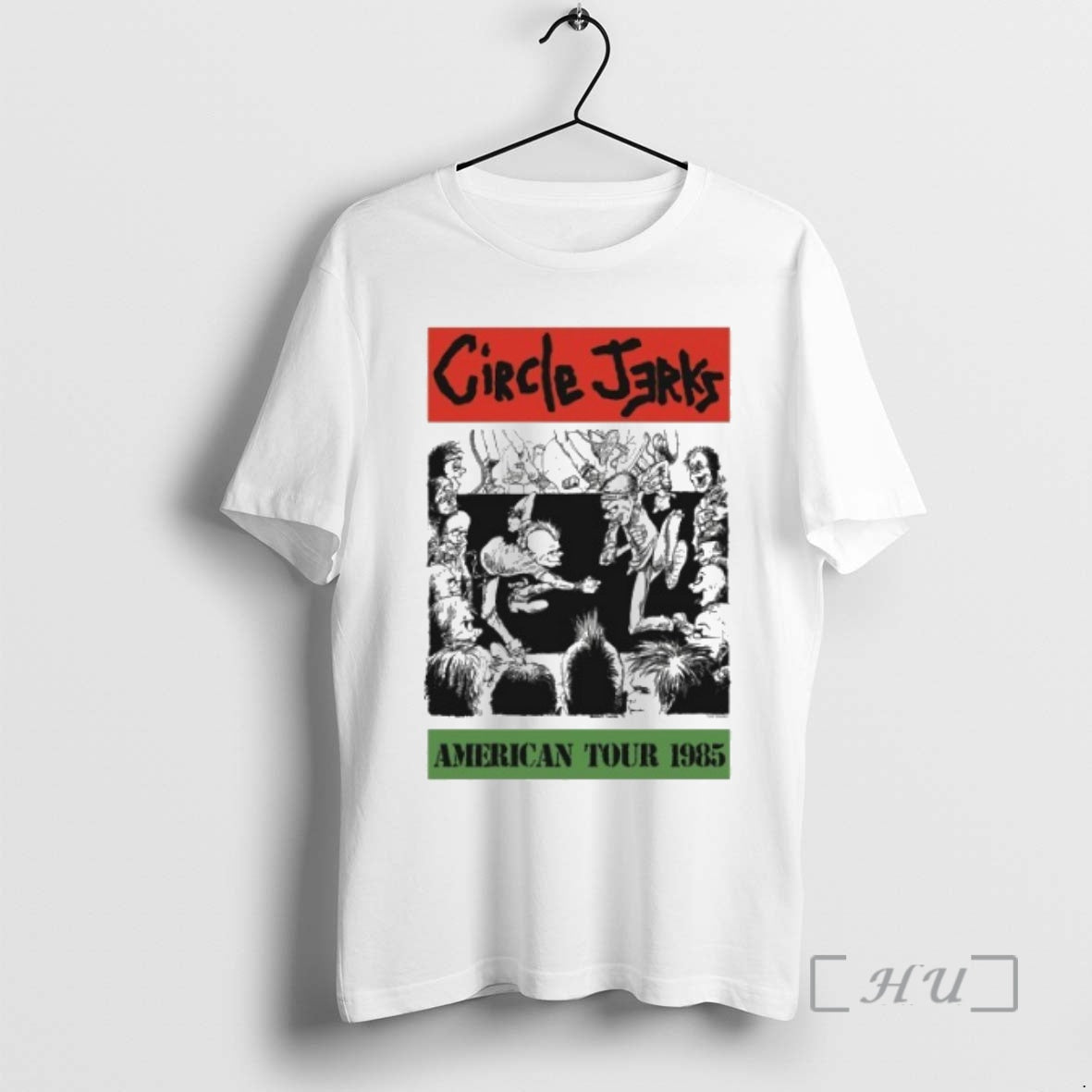 Officials Circle Jerks American Tour 1985 - clothing by TeeHivey.com