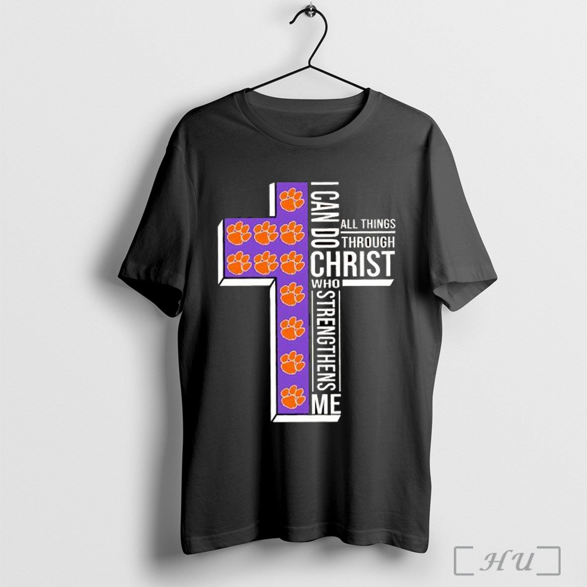 Officials Clemson Tigers I Can Do All Things Through Christ Who Strengthens Me - clothing by TeeHivey.com