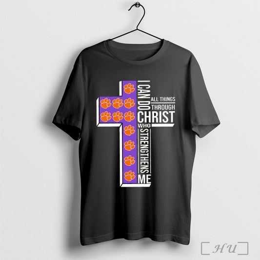 Officials Clemson Tigers I Can Do All Things Through Christ Who Strengthens Me - clothing by TeeHivey.com