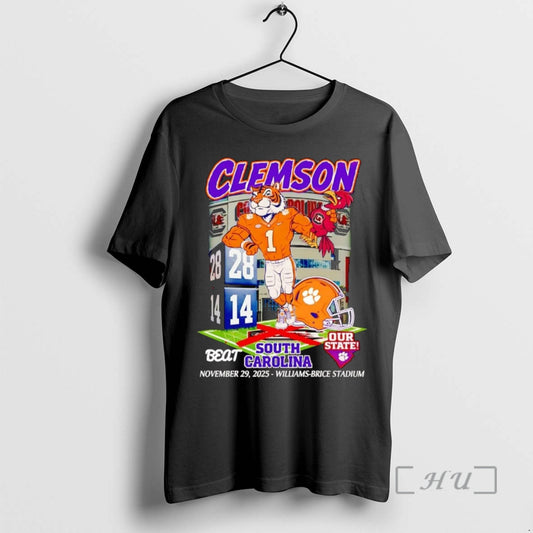 Officials Clemson Tigers Beat South Carolina 2025 Our State Mascot - clothing by TeeHivey.com