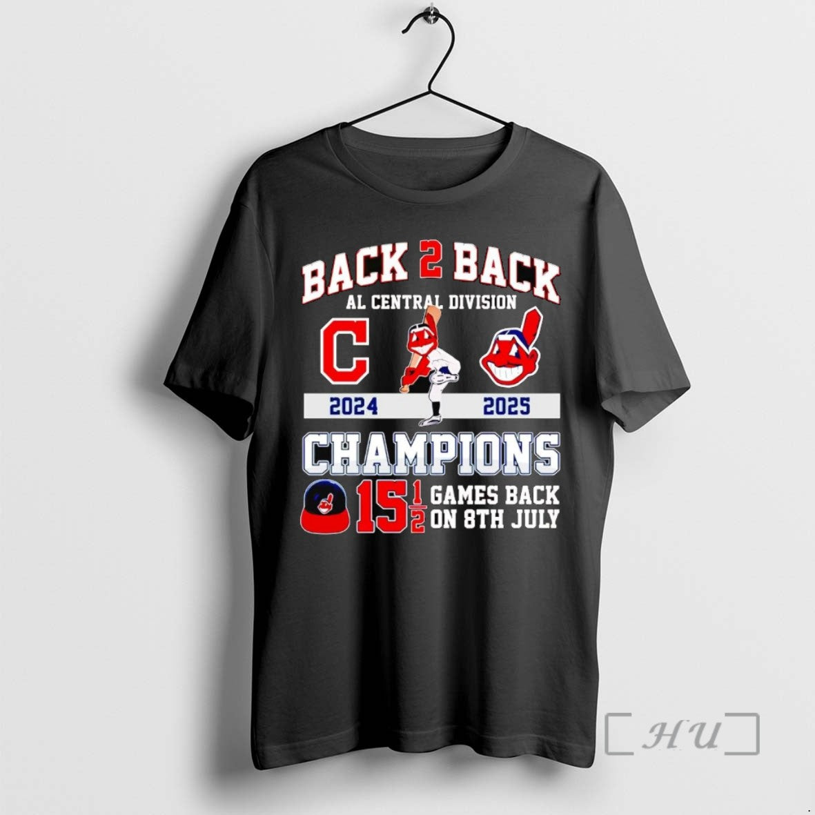 Officials Cleveland Guardians Back 2 Back Al Central Division Champions - clothing by TeeHivey.com
