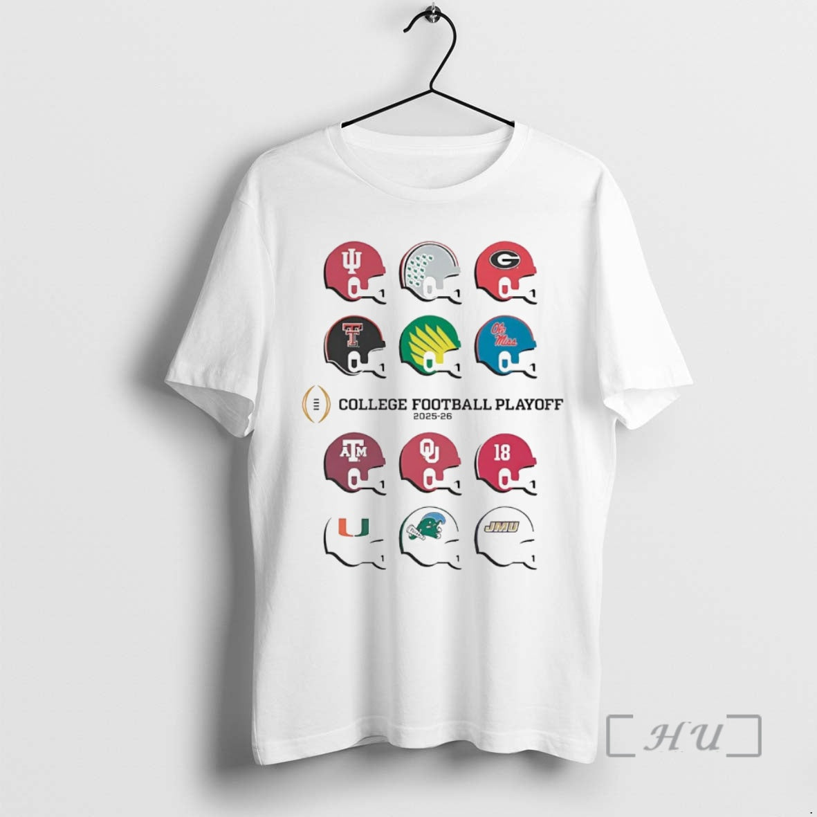Officials College Football Playoff 2025 Team Helmets - clothing by TeeHivey.com