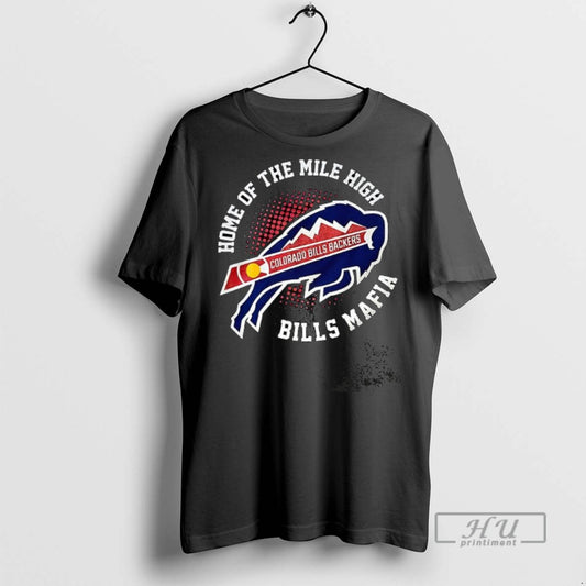 Officials Colorado Bills Backers Home Of The Mile High Bills Mafia T Shirts - clothing by TeeHivey.com