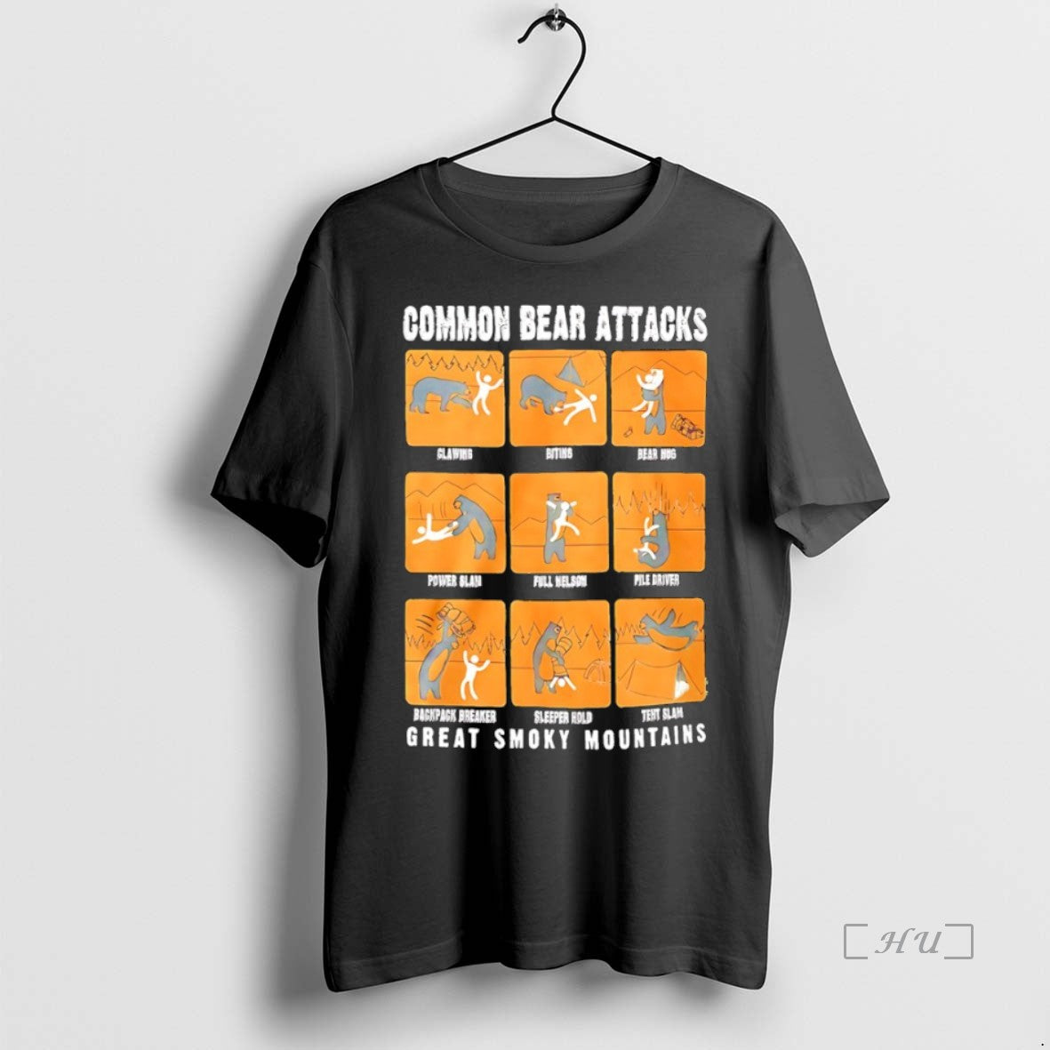 Officials Common Bear Attacks Great Smoky Mountains - clothing by TeeHivey.com