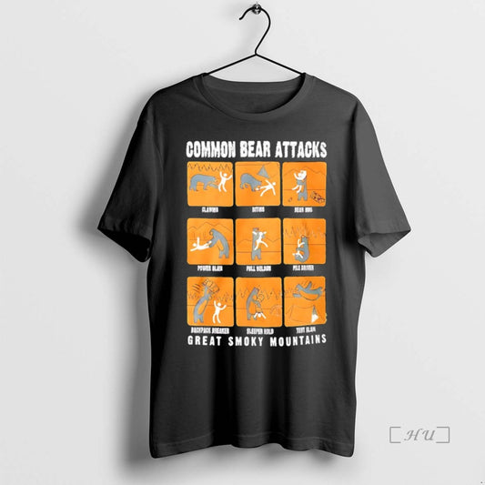 Officials Common Bear Attacks Great Smoky Mountains - clothing by TeeHivey.com