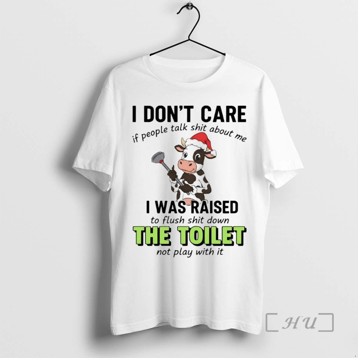 Officials Cow I Dont Care If People Talk Shit About Me I Was Raised Premium - clothing by TeeHivey.com