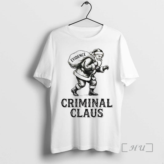 Officials Criminal Santa Claus Evidence Christmas - clothing by TeeHivey.com