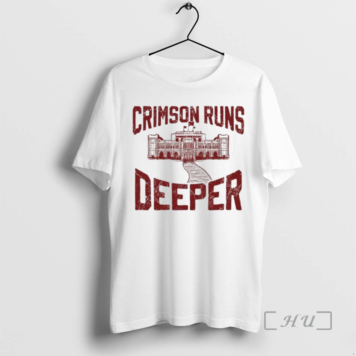 Officials Crimson Runs Deeper Vintage - clothing by TeeHivey.com