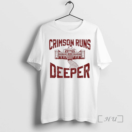 Officials Crimson Runs Deeper Vintage - clothing by TeeHivey.com