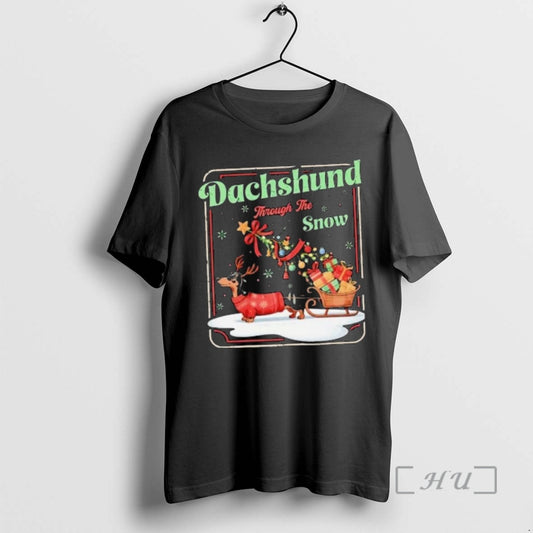 Officials Dachshund Through The Snow Christmas 2025 - clothing by TeeHivey.com
