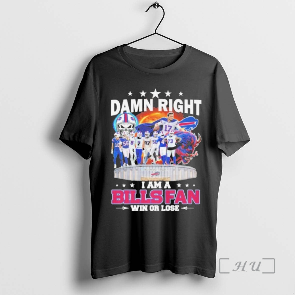 Officials Damn Right I Am A Bills Fan Win Or Lose Premium T Shirts Sweater - clothing by TeeHivey.com