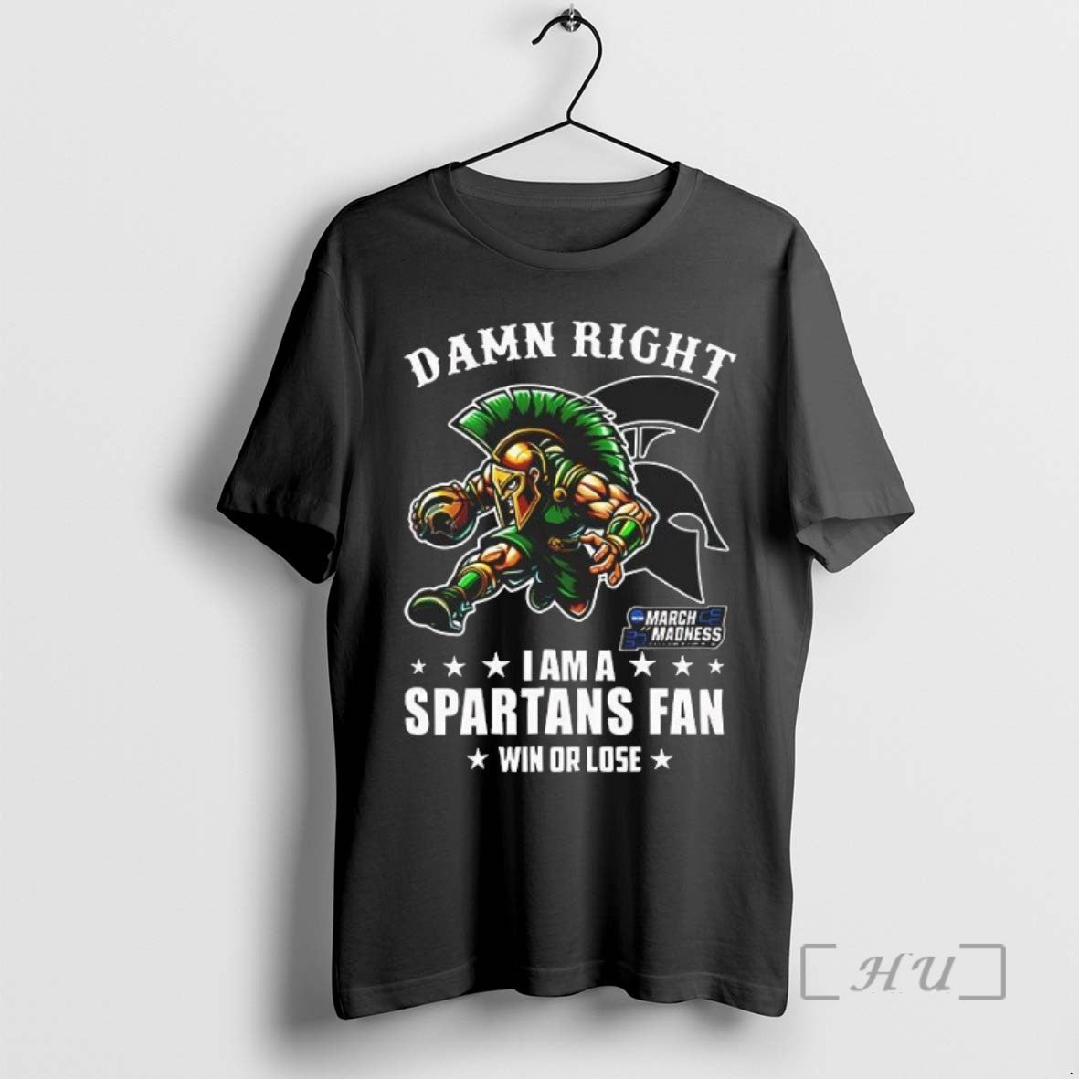 Officials Damn Right I Am A Michigan State Spartans Fan Win Or Lose March Madness - clothing by TeeHivey.com