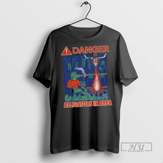 Officials Danger Alligators In Area Texas Drowns In The Swamp Florida Gator Beat Texas Longhorns - clothing by TeeHivey.com
